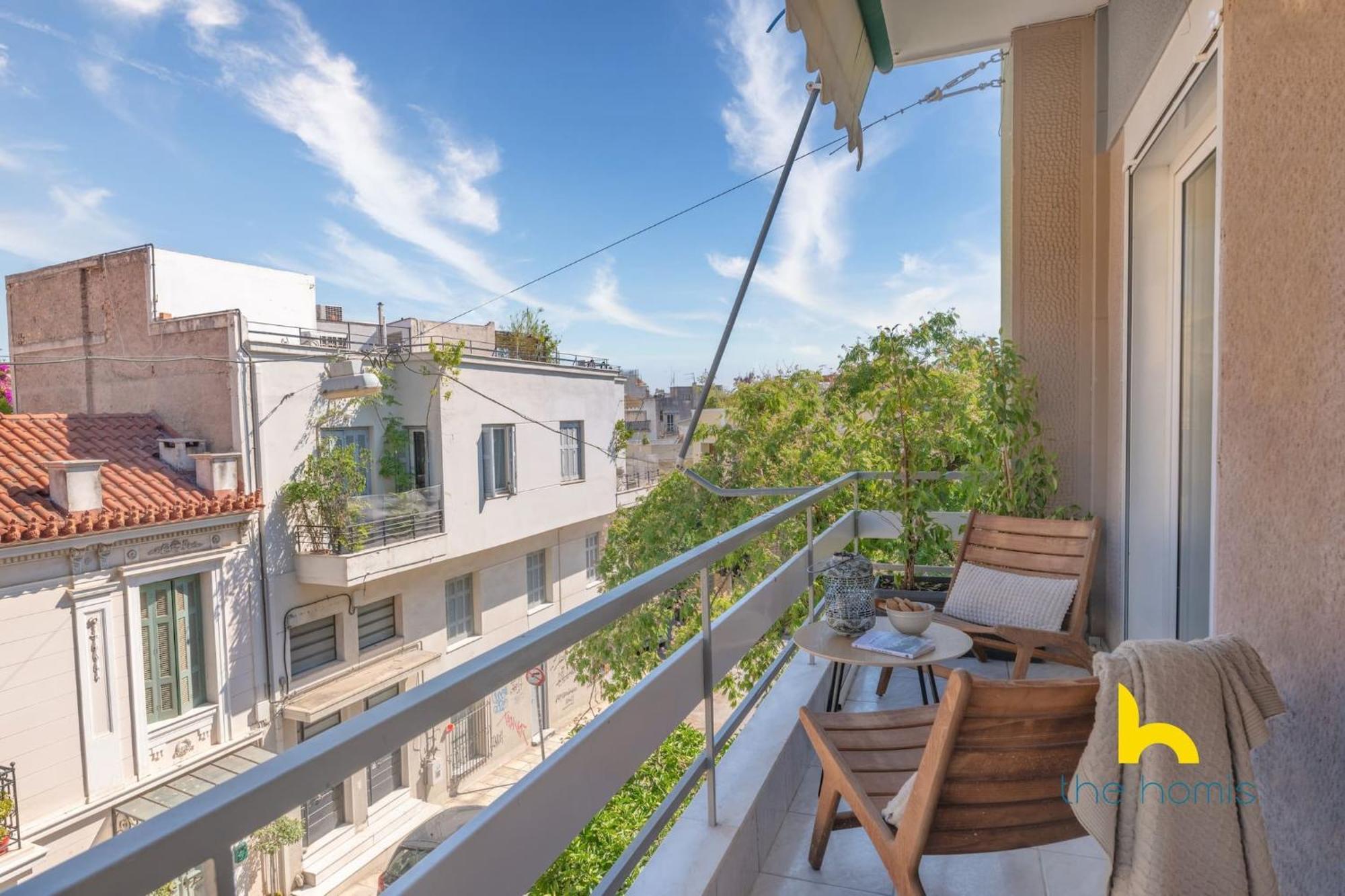 Appartement Sun-Splashed Sanctum With Big Balconies, Acropolis à Athènes Extérieur photo